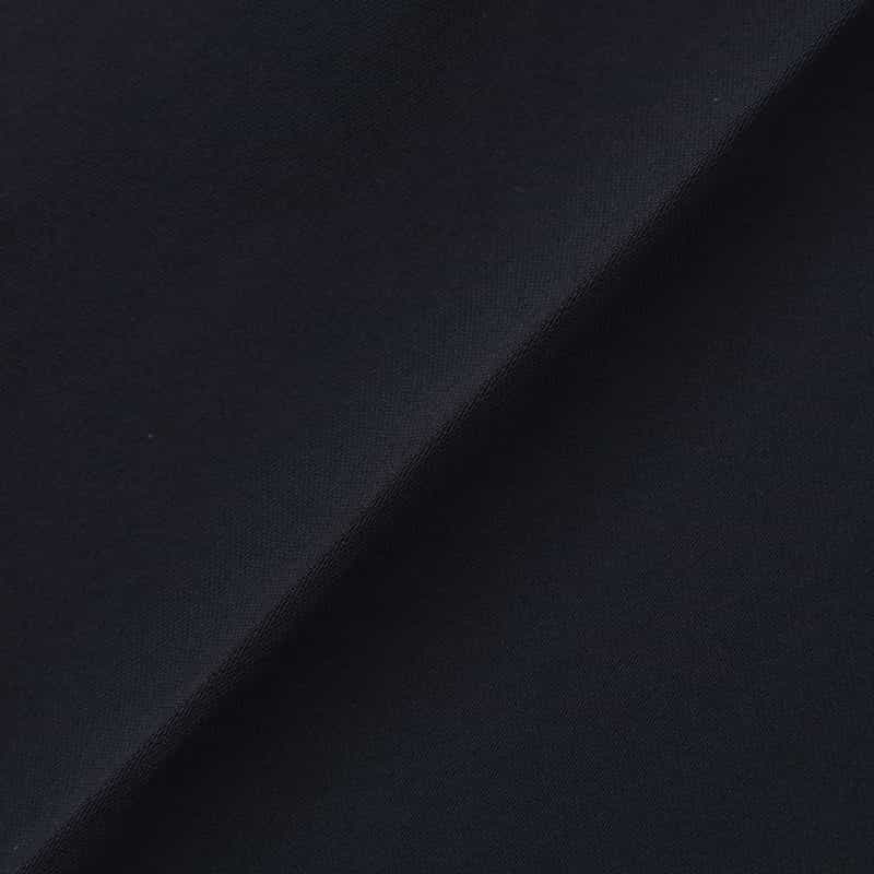 BARNEYS NEW YORK セットアップ ウォッシャブル ダブルクロス ベルテッドワイドパンツ NAVY
