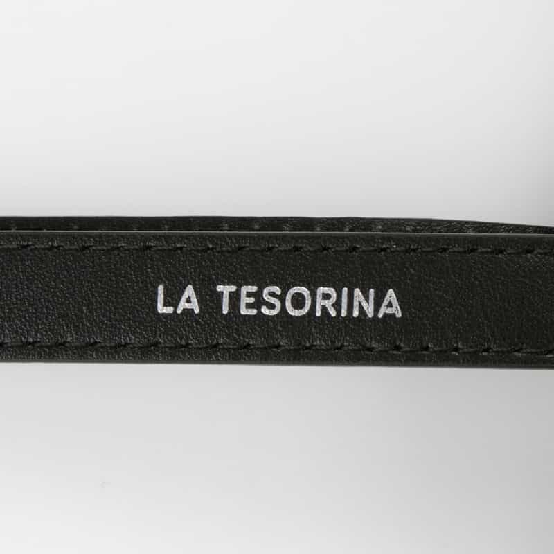 LA TESORINA LA TESORINA ＜ラ　デゾリーナ＞ バーニーズ　ニューヨーク限定ワンハンドルバッグ BLACK