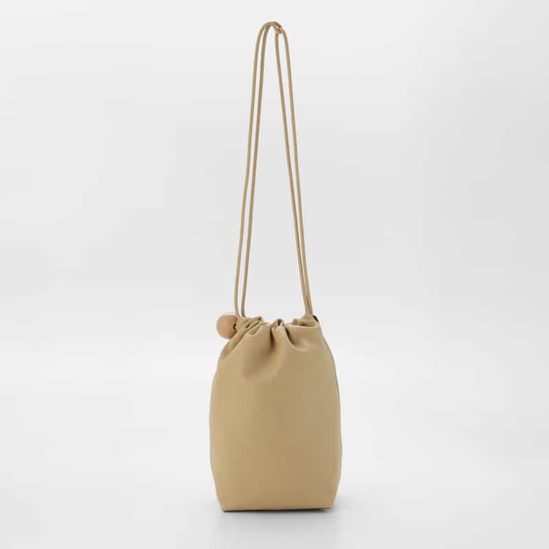 BUCKET BAGGAGE BUCKET BAGGAGE ＜バケット バゲージ＞ ショルダーバッグ BEIGE