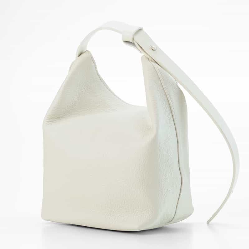BUCKET BAGGAGE BUCKET BAGGAGE ＜バケット バゲージ＞ ワンハンドルミニバッグ WHITE