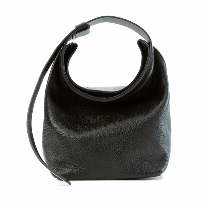 BUCKET BAGGAGE BUCKET BAGGAGE ＜バケット バゲージ＞ ワンハンドルミニバッグ BLACK