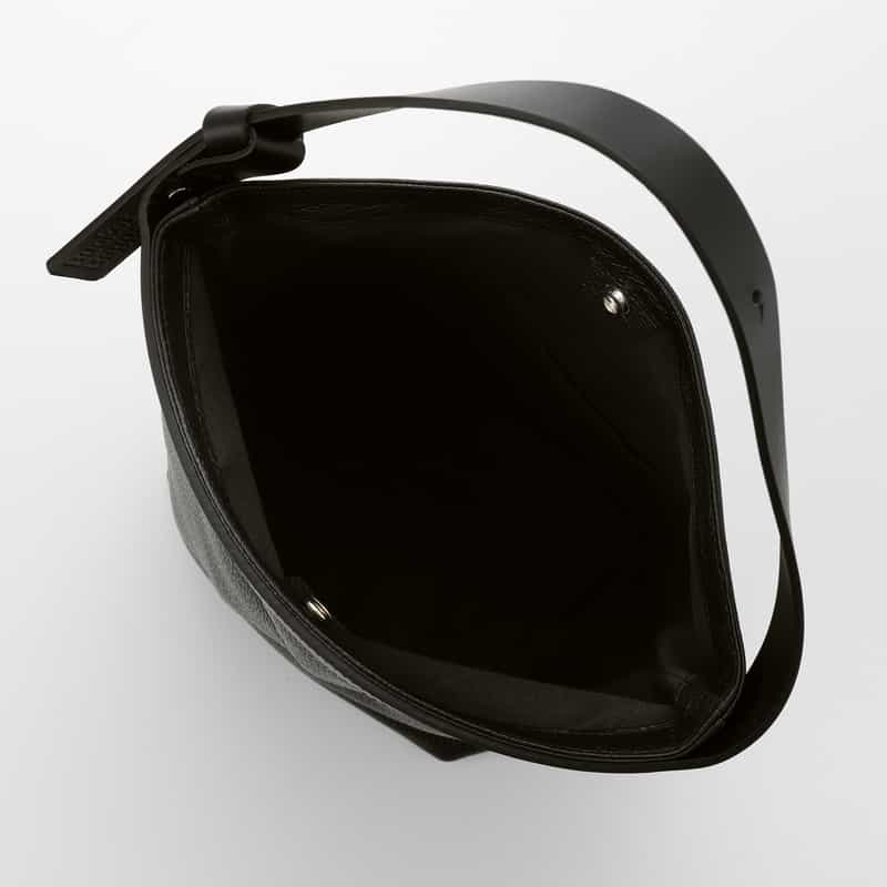 BUCKET BAGGAGE BUCKET BAGGAGE ＜バケット バゲージ＞ ワンハンドルミニバッグ BLACK