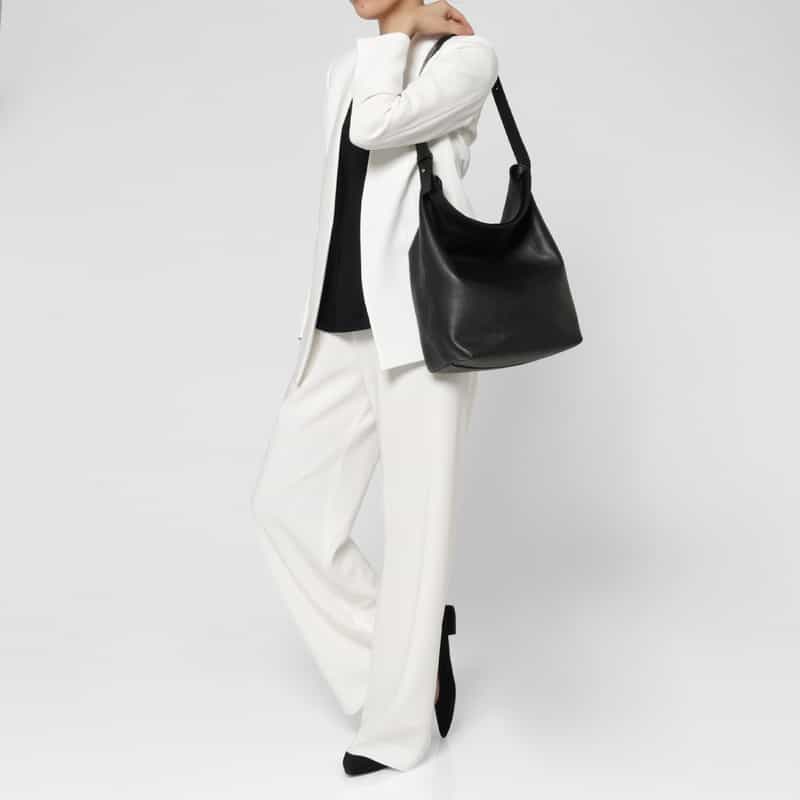 BUCKET BAGGAGE BUCKET BAGGAGE ＜バケット バゲージ＞ ワンハンドルサックバッグ BLACK