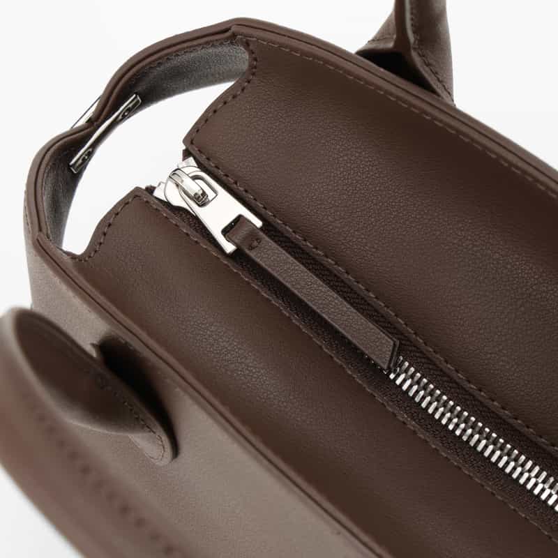 SARTU SARTU ＜サルトゥ＞ ミニボストンバッグ “KIE“ DARK BROWN