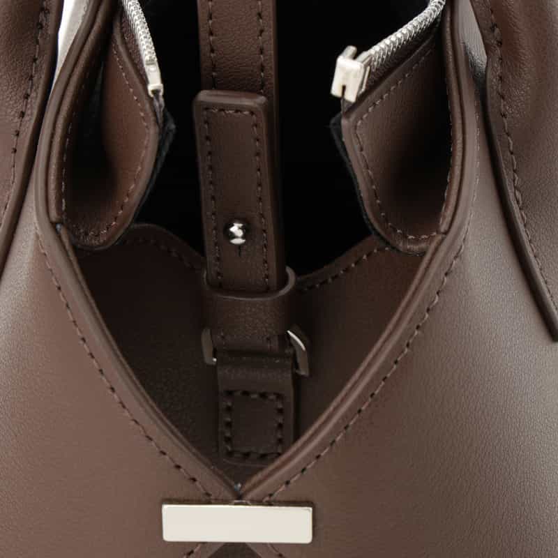 SARTU SARTU ＜サルトゥ＞ ミニボストンバッグ “KIE“ DARK BROWN