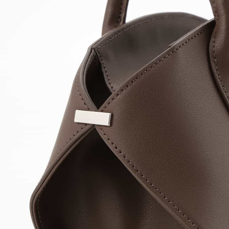 SARTU SARTU ＜サルトゥ＞ ミニボストンバッグ “KIE“ DARK BROWN