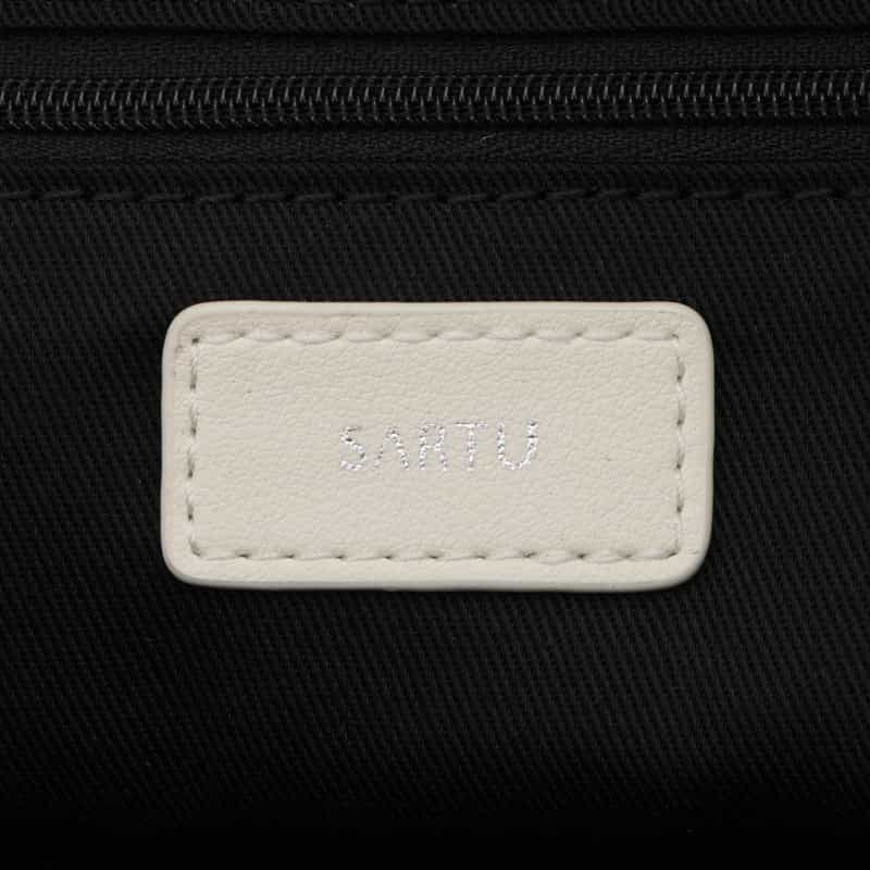 SARTU SARTU ＜サルトゥ＞ ミニボストンバッグ “NUE“ WHITE