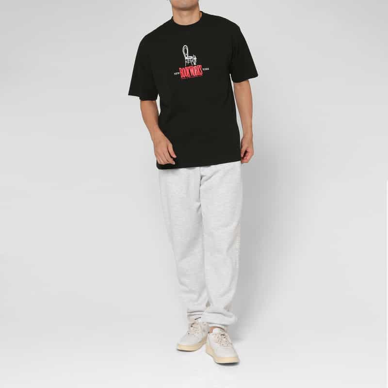 BOOK WORKS BOOK WORKS＜ブックワークス＞ グラフィックTシャツ BLACK