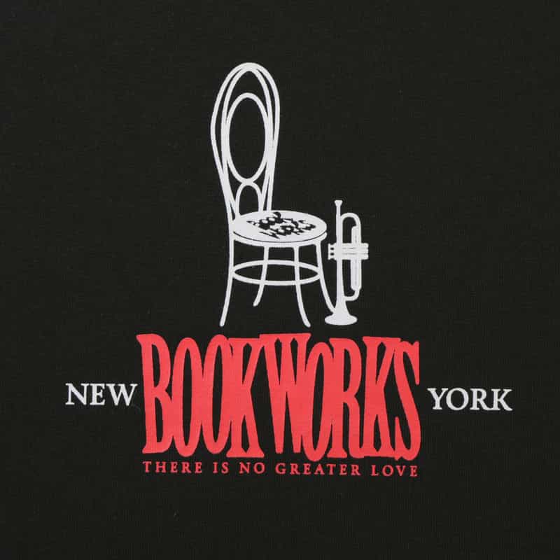 BOOK WORKS BOOK WORKS＜ブックワークス＞ グラフィックTシャツ BLACK