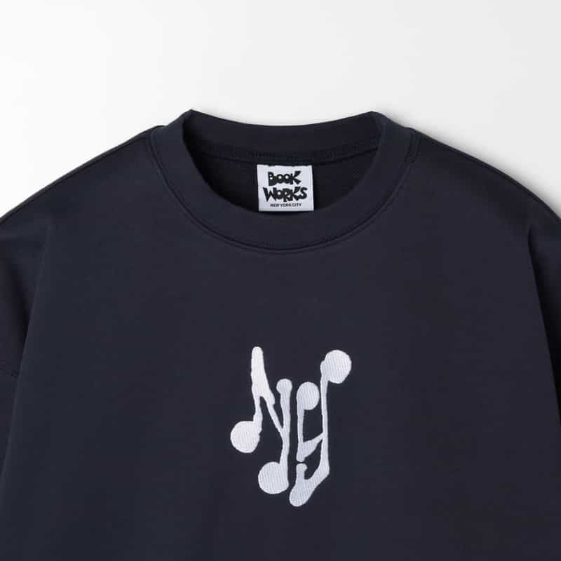 BOOK WORKS BOOK WORKS＜ブックワークス＞ グラフィックスウェットプルオーバー NAVY