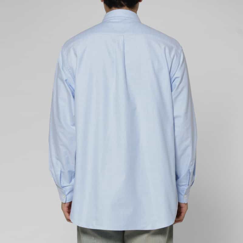BOOK WORKS BOOK WORKS＜ブックワーク＞ ボタンダウンカジュアルシャツ BLUE