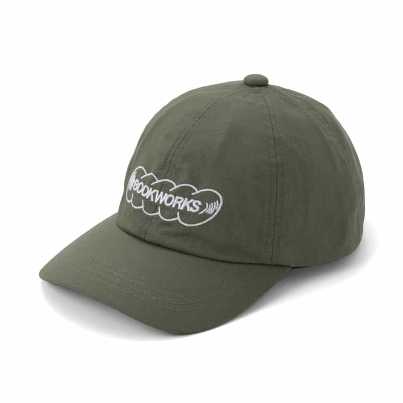 BOOK WORKS BOOK WORKS＜ブックワークス＞ ロゴ入りベースボールキャップ KHAKI