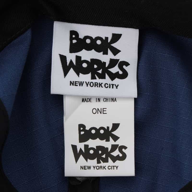 BOOK WORKS BOOK WORKS＜ブックワークス＞ ロゴ入りベースボールキャップ BLUE