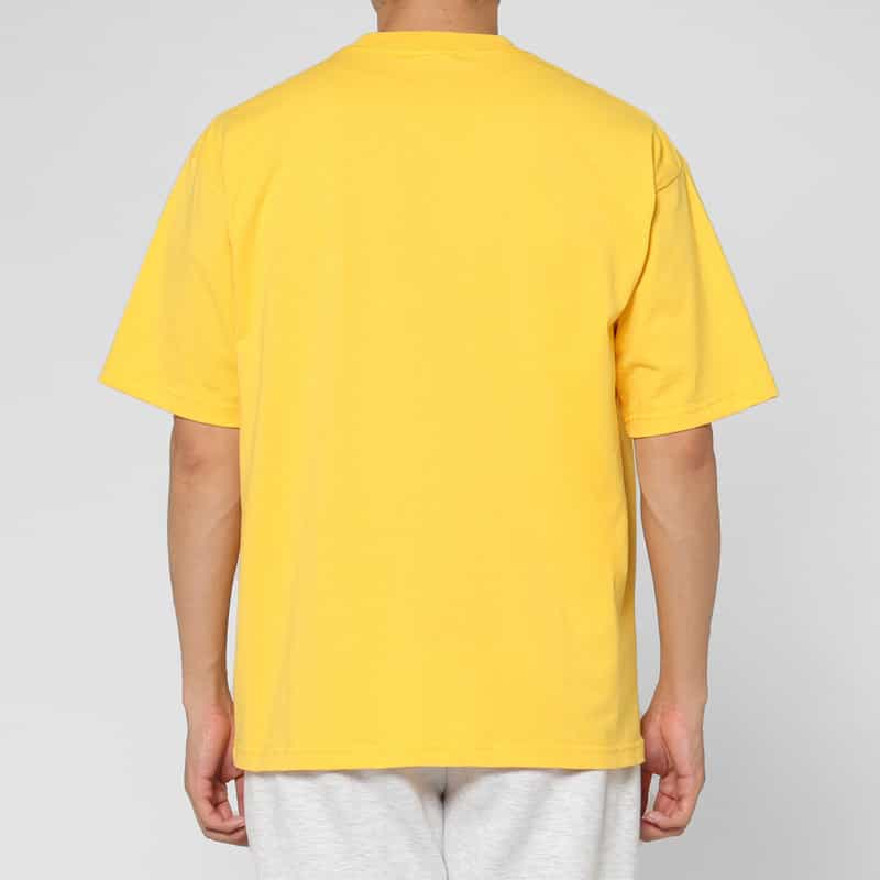 BOOK WORKS BOOK WORKS＜ブックワークス＞ グラフィックTシャツ YELLOW