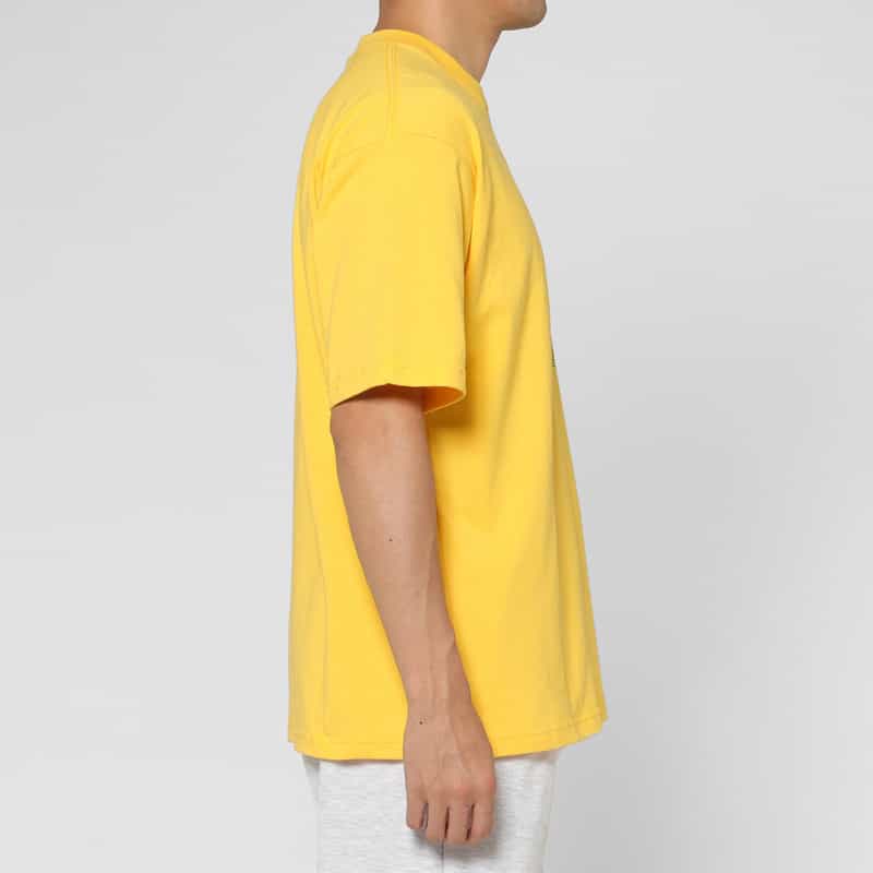 BOOK WORKS BOOK WORKS＜ブックワークス＞ グラフィックTシャツ YELLOW