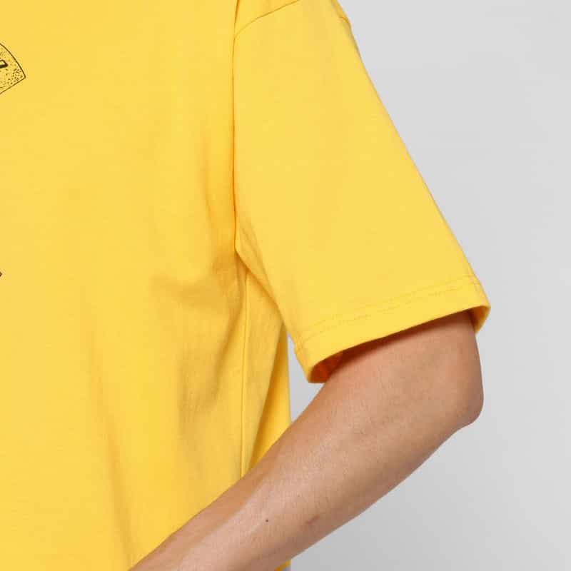 BOOK WORKS BOOK WORKS＜ブックワークス＞ グラフィックTシャツ YELLOW