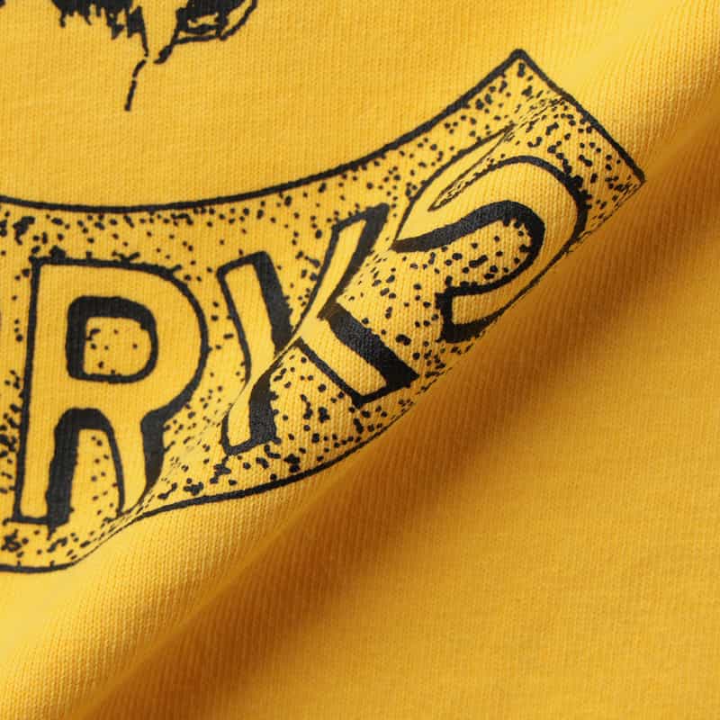BOOK WORKS BOOK WORKS＜ブックワークス＞ グラフィックTシャツ YELLOW