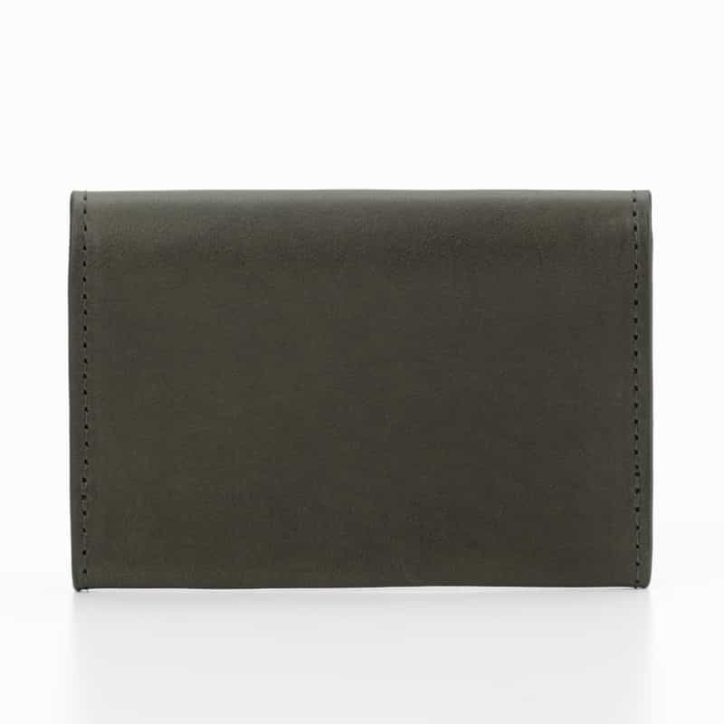 BARNEYS NEW YORK バケッタレザーコインケース GRAY