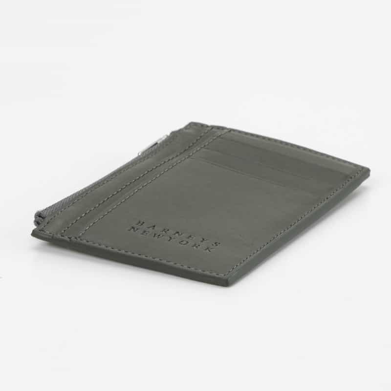 BARNEYS NEW YORK バケッタレザーフラグメントケース GRAY
