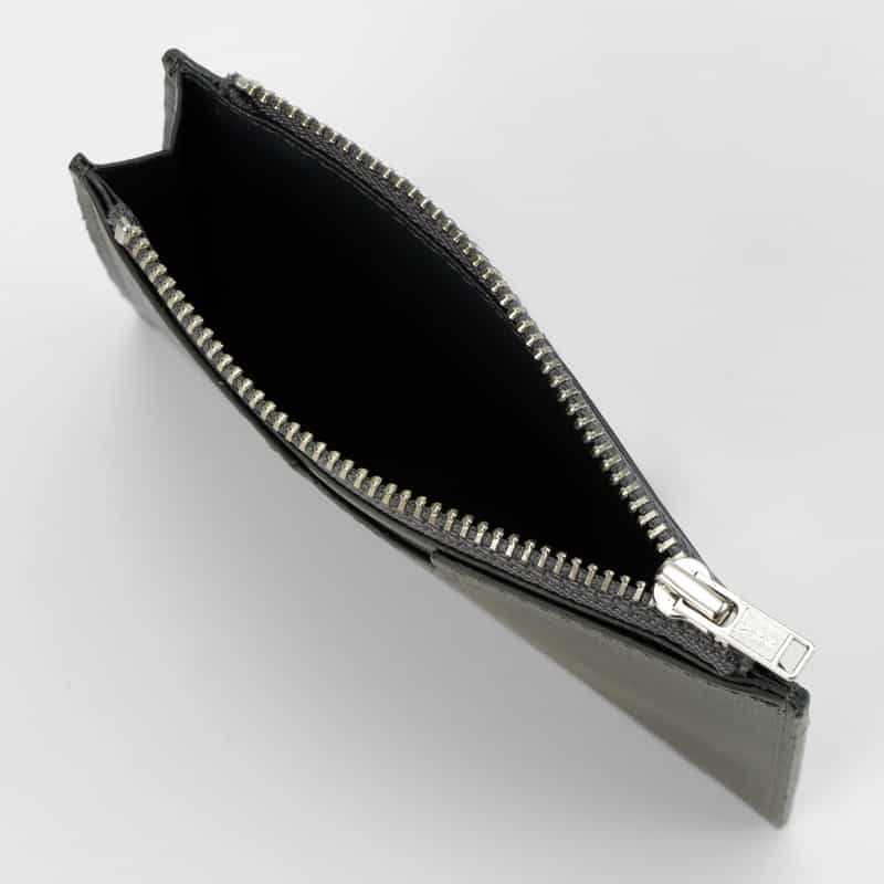 BARNEYS NEW YORK バケッタレザーフラグメントケース GRAY