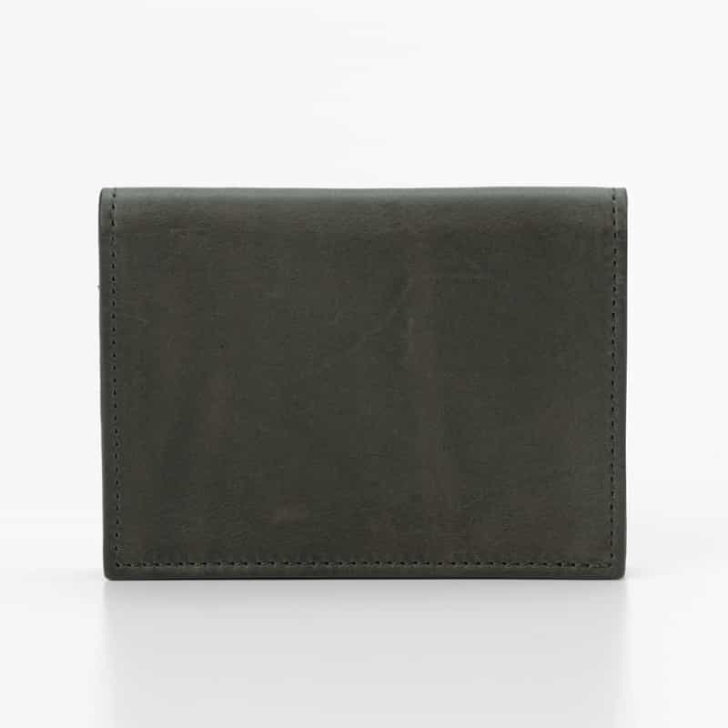 BARNEYS NEW YORK バケッタレザーカードケース GRAY