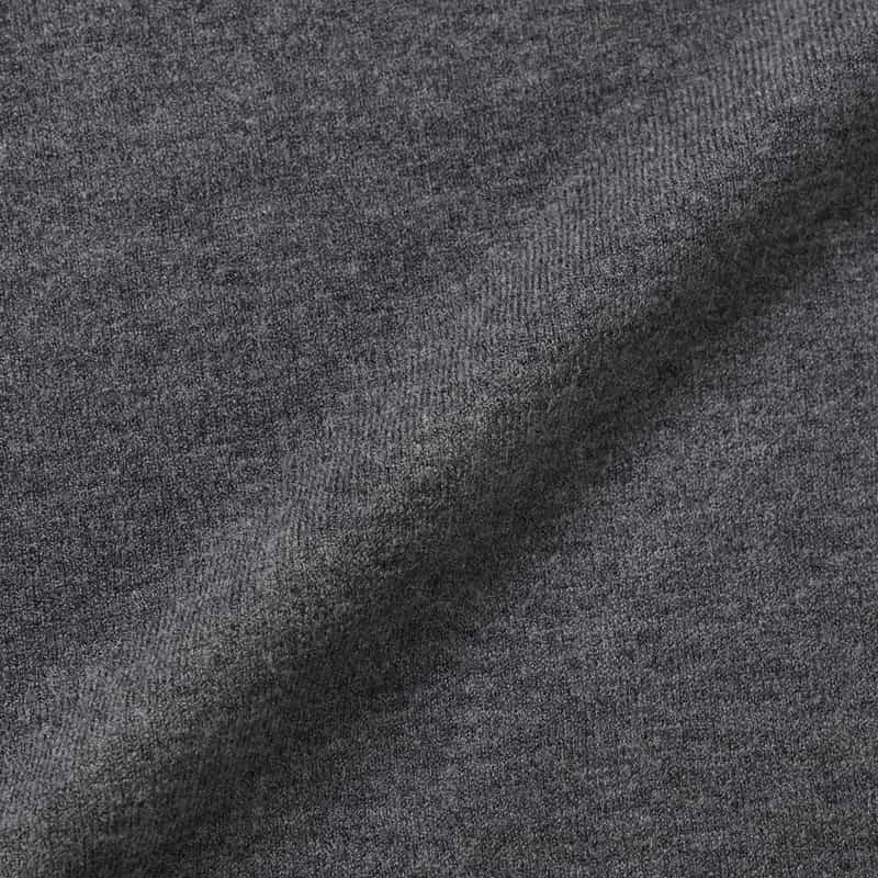 BARNEYS NEW YORK ウォッシャブル クルーネックニットプルオーバー GRAY