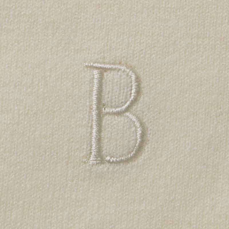 BARNEYS NEW YORK ウォッシャブル タートルネックニットプルオーバー WHITE