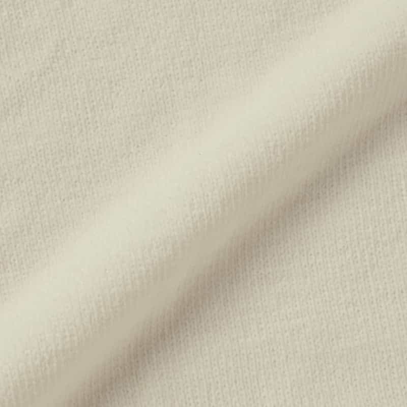 BARNEYS NEW YORK モールヤーン ジップアップニットカーディガン OFF WHITE