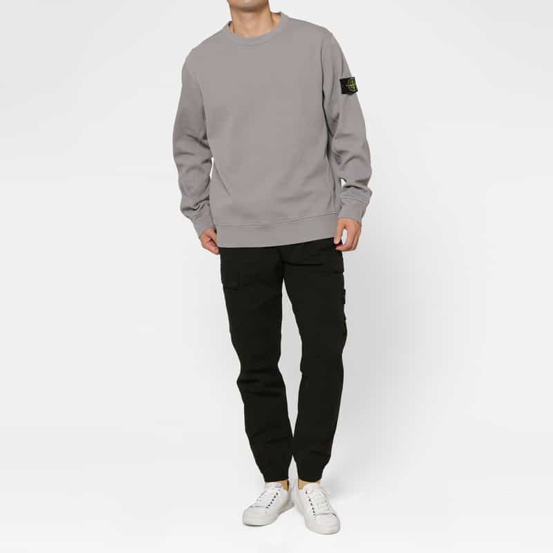 STONE ISLAND STONE ISLAND ＜ストーン アイランド＞ イージーカーゴパンツ BLACK
