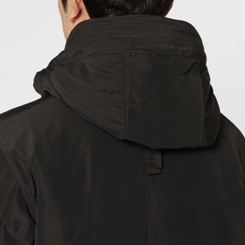 STONE ISLAND STONE ISLAND ＜ストーン アイランド＞ ショートパーカー BLACK