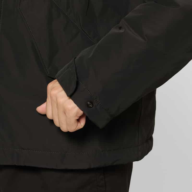 STONE ISLAND STONE ISLAND ＜ストーン アイランド＞ ショートパーカー BLACK