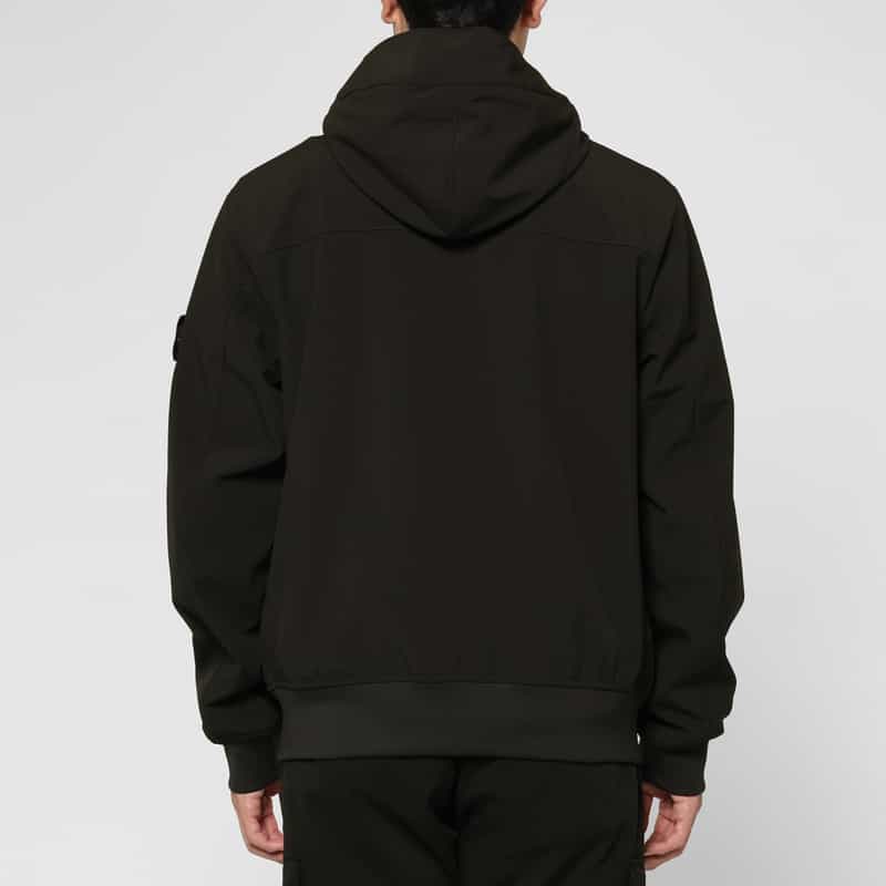 STONE ISLAND STONE ISLAND ＜ストーン アイランド＞ パーカーブルゾン BLACK
