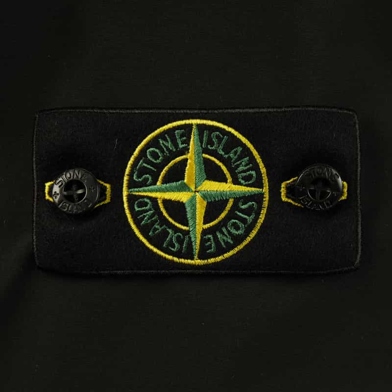 STONE ISLAND STONE ISLAND ＜ストーン アイランド＞ パーカーブルゾン BLACK
