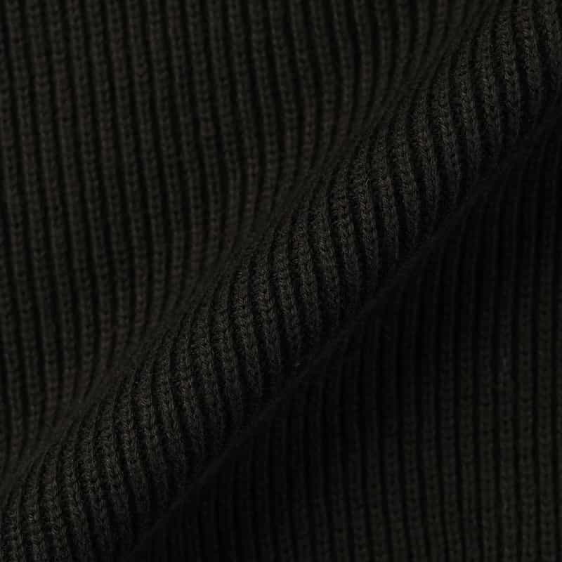 STONE ISLAND STONE ISLAND ＜ストーン アイランド＞ クルーネックニットプルオーバー BLACK