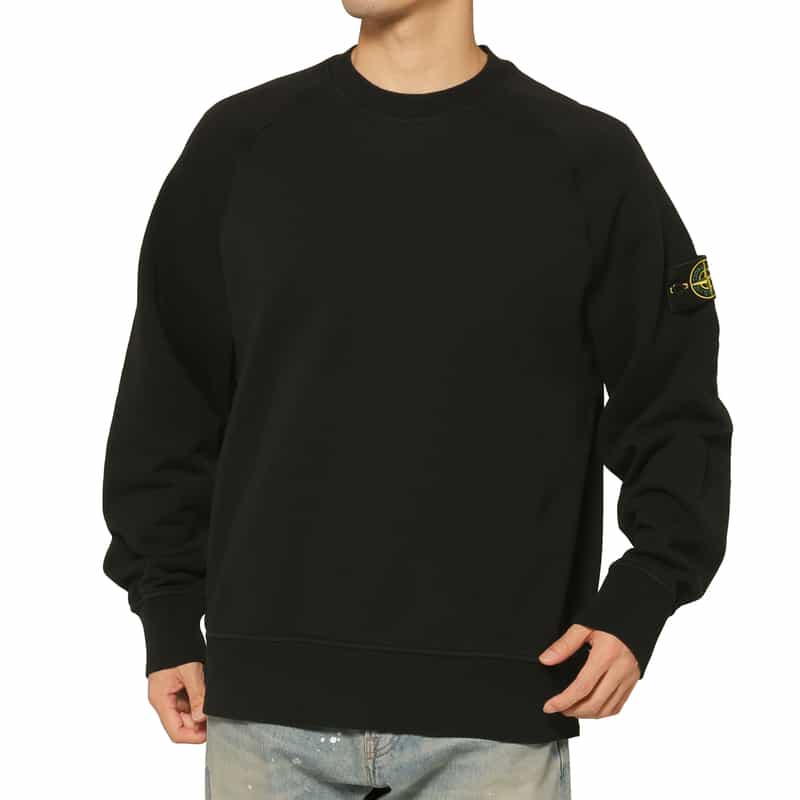 STONE ISLAND ＜ストーン アイランド＞ クルーネックスウェットプルオーバー