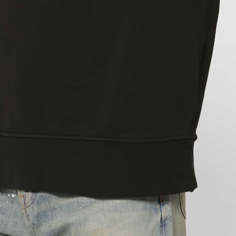STONE ISLAND STONE ISLAND ＜ストーン アイランド＞ クルーネックスウェットプルオーバー BLACK