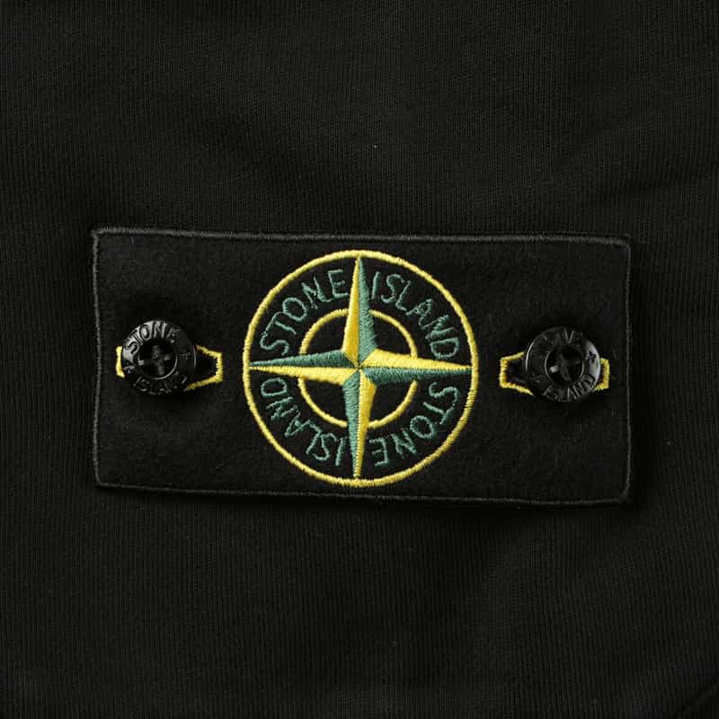 STONE ISLAND STONE ISLAND ＜ストーン アイランド＞ スウェットカーゴパンツ BLACK