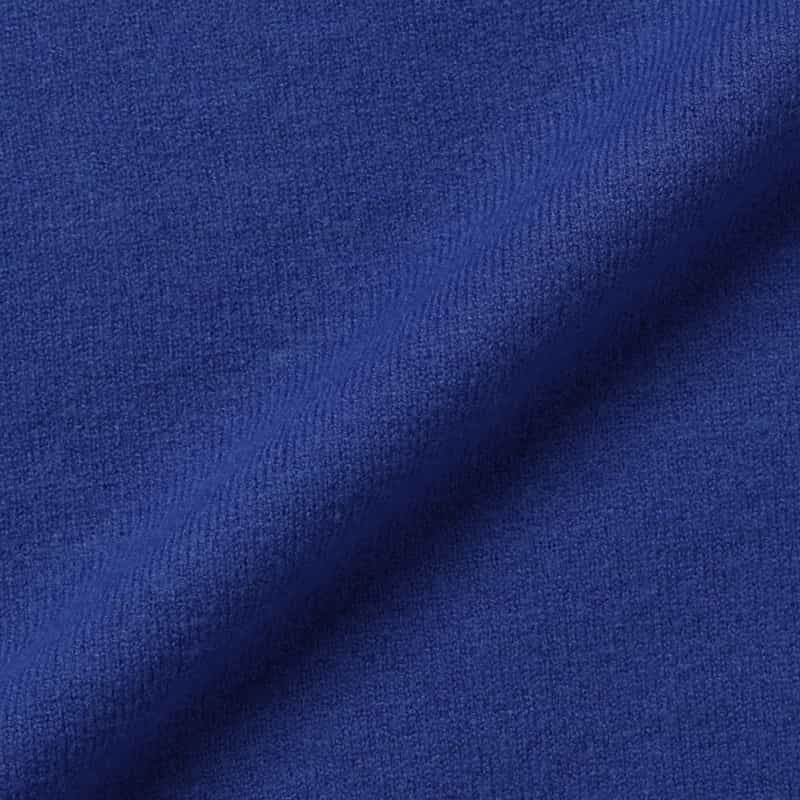 BARNEYS NEW YORK ウール混クルーネックニットプルオーバー BLUE