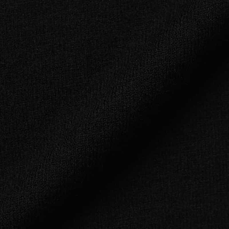BARNEYS NEW YORK ニット素材パーカープルオーバー BLACK