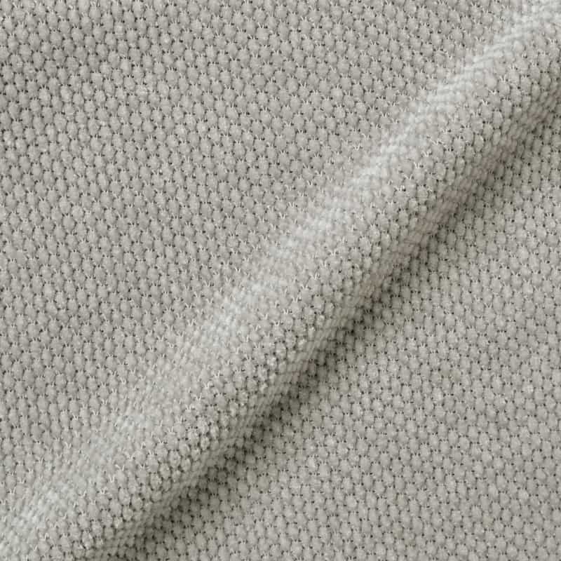 BARNEYS NEW YORK カノコモールジップアップパーカー LIGHT GRAY