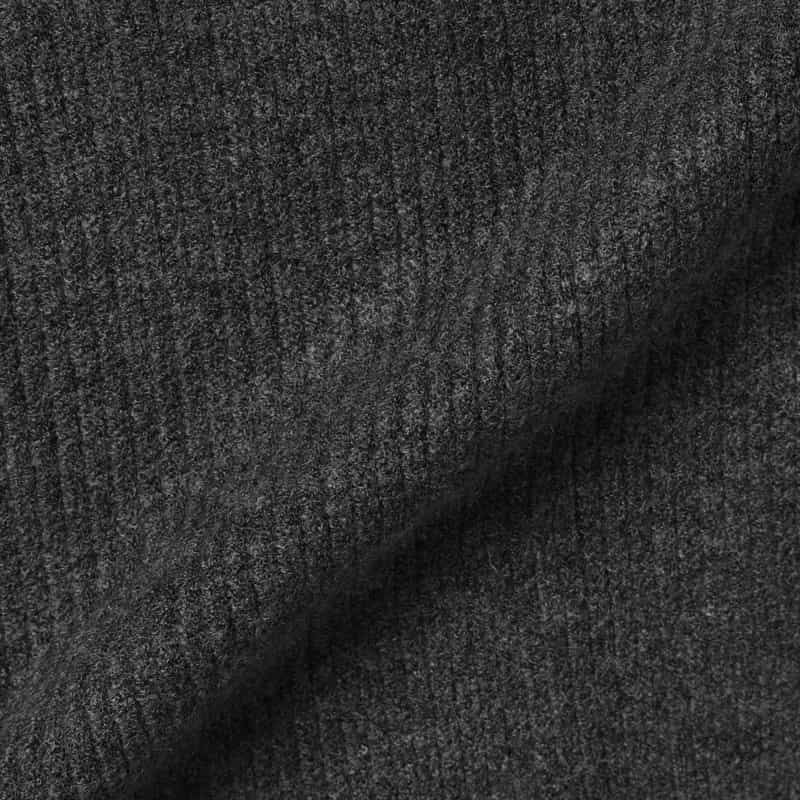 BARNEYS NEW YORK ハーフジップニットプルオーバー GRAY