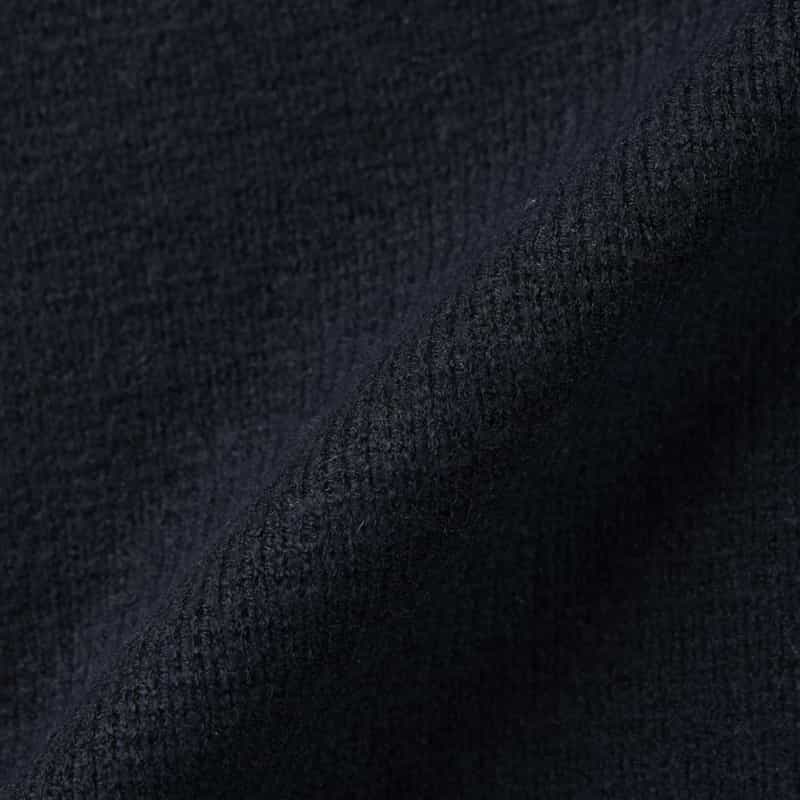 BARNEYS NEW YORK ダブルブレストニットジャケット NAVY