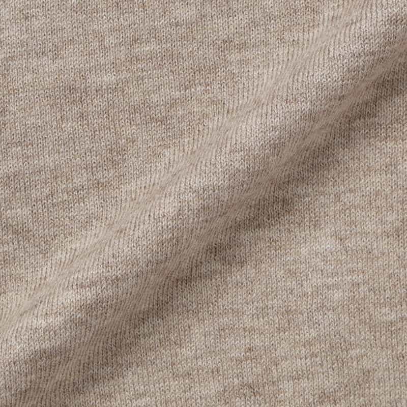 BARNEYS NEW YORK シルク混クルーネックニットプルオーバー BEIGE