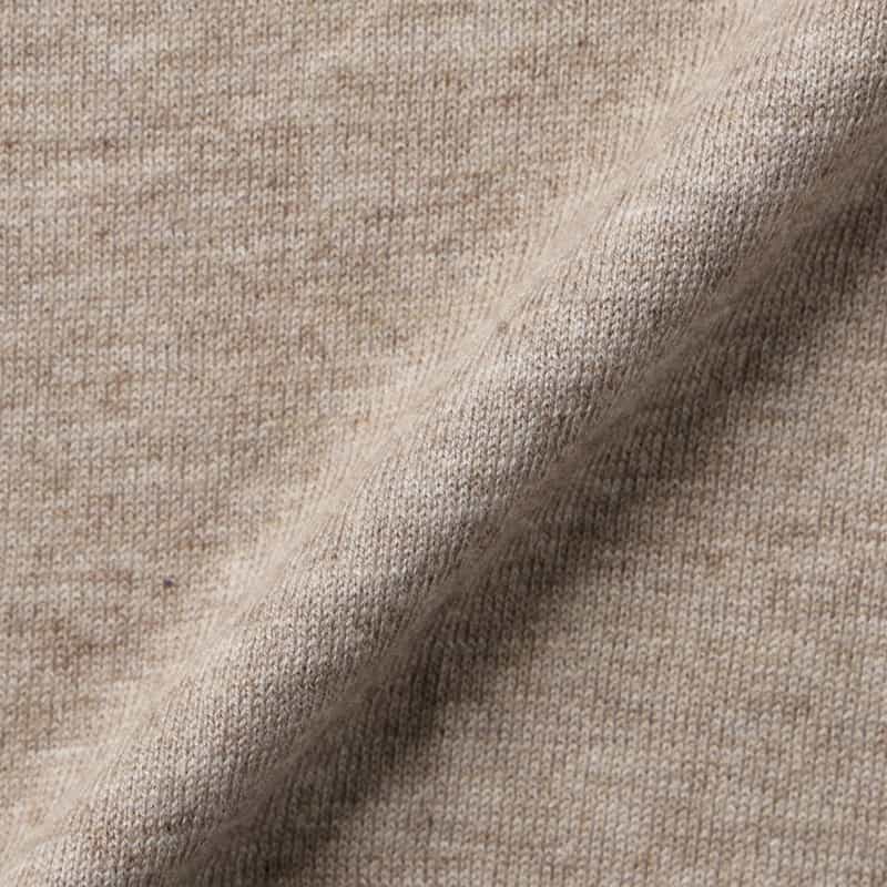 BARNEYS NEW YORK シルク混モックネックニットプルオーバー BEIGE