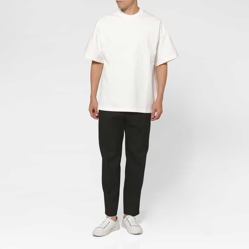 JIL SANDER JIL SANDER＜ジル サンダー＞ イージーストレートパンツ BLACK