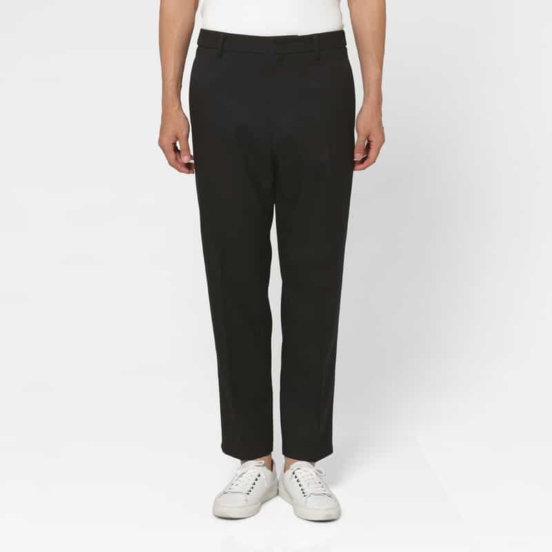 JIL SANDER JIL SANDER＜ジル サンダー＞ イージーストレートパンツ BLACK