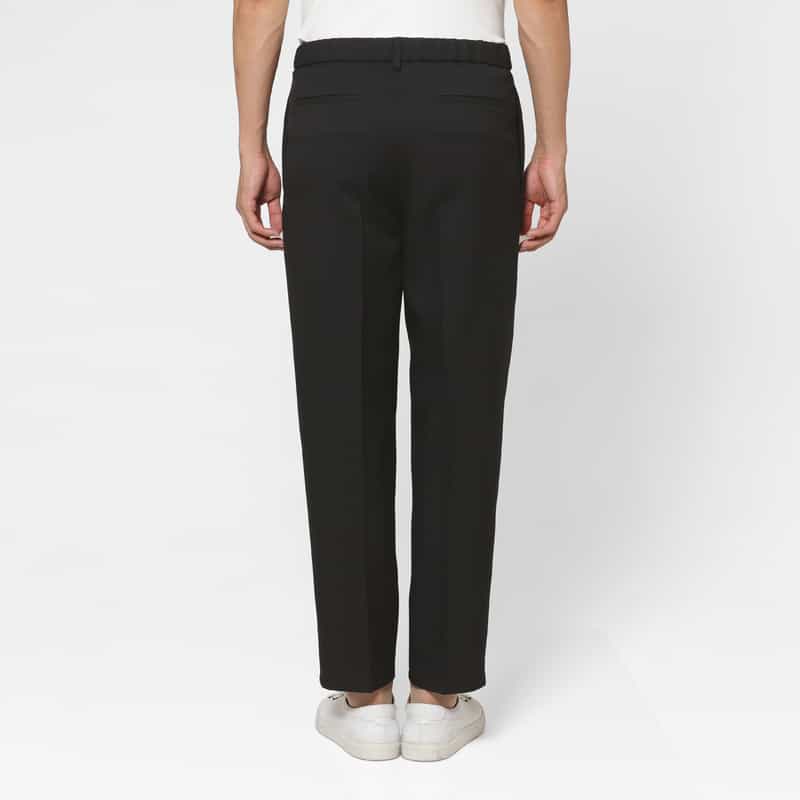 JIL SANDER JIL SANDER＜ジル サンダー＞ イージーストレートパンツ BLACK