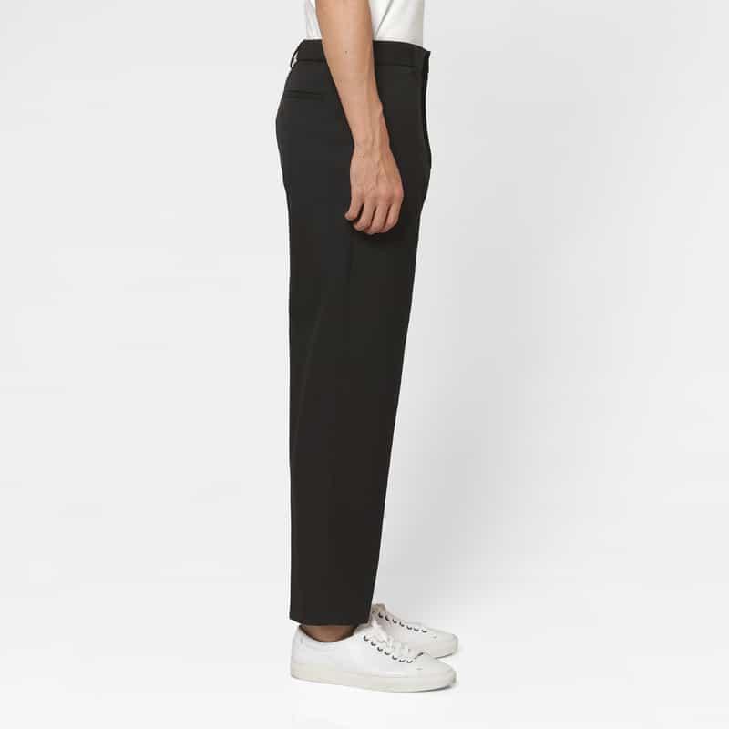 JIL SANDER JIL SANDER＜ジル サンダー＞ イージーストレートパンツ BLACK