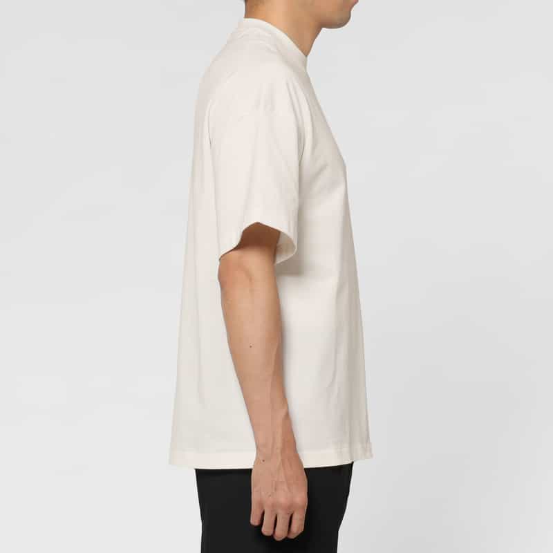 JIL SANDER JIL SANDER＜ジル サンダー＞ ロゴ入りクルーネックTシャツ WHITE