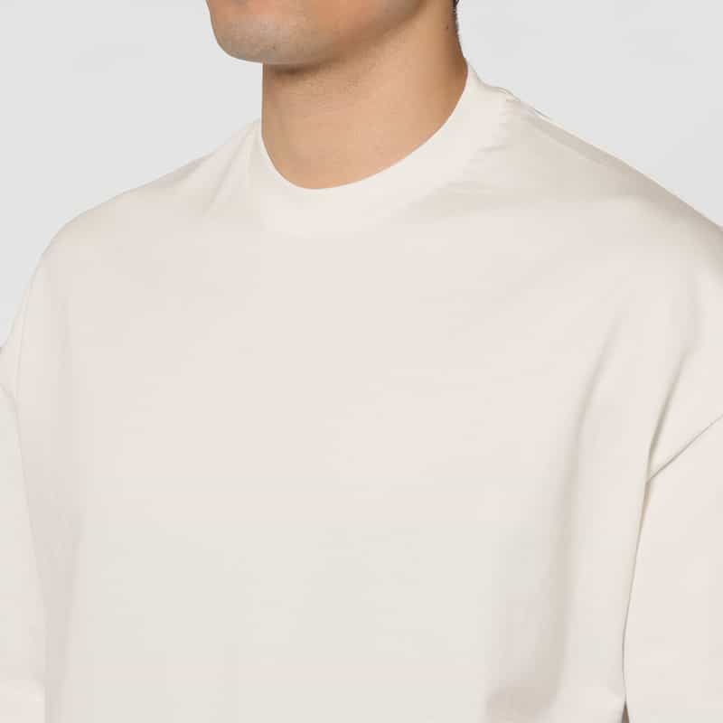 JIL SANDER JIL SANDER＜ジル サンダー＞ ロゴ入りクルーネックTシャツ WHITE